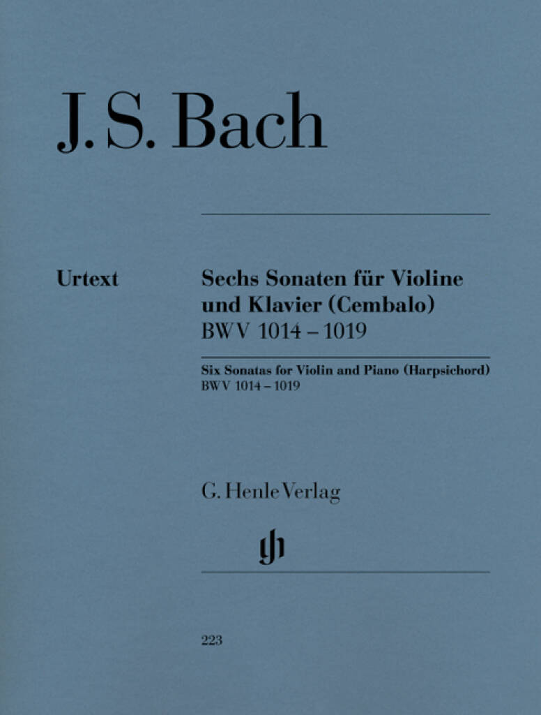 Bach: Six Sonatas for Violin and Piano