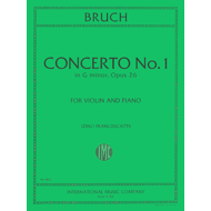 Bruch: Concerto No. 1 in G minor, Op. 26, fiðla
