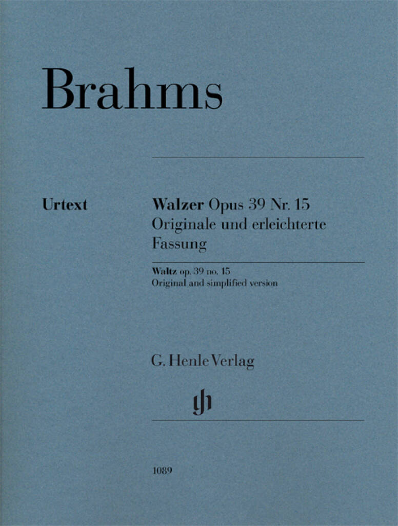 Brahms: Waltz Op.39 no 15