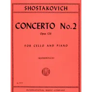 Shostakovich: Concerto No.2 Opus 126, selló og píanó