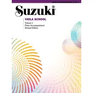 Suzuki víóla 5, píanómeðleikur