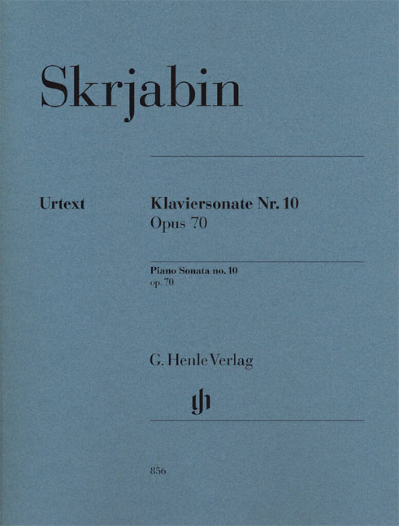 Skrjabin: Piano Sonata No.10 Op.70