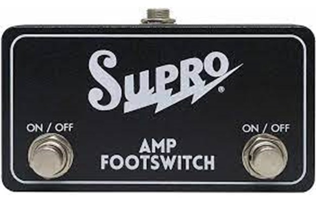 Supro SF2 Dual Tremolo & Reverb Footswitch
