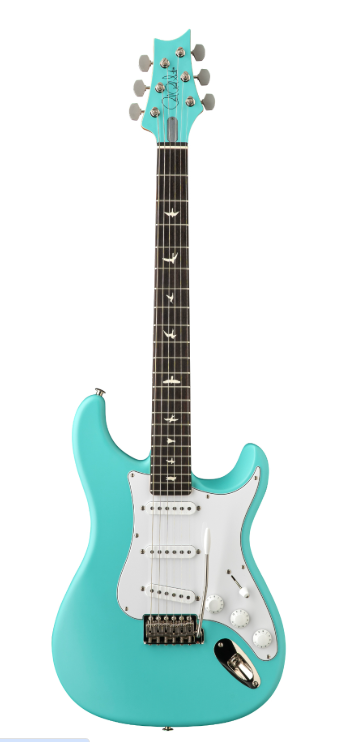 PRS Silver Sky Ltd- JY, Wild Blue, satin gítar með poka