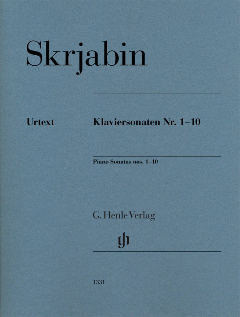 Scriabin: Piano Sonatas Nos. 1-10