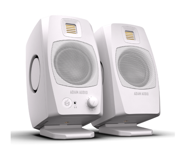ADAM D3V Desktop monitors, par, hvítir