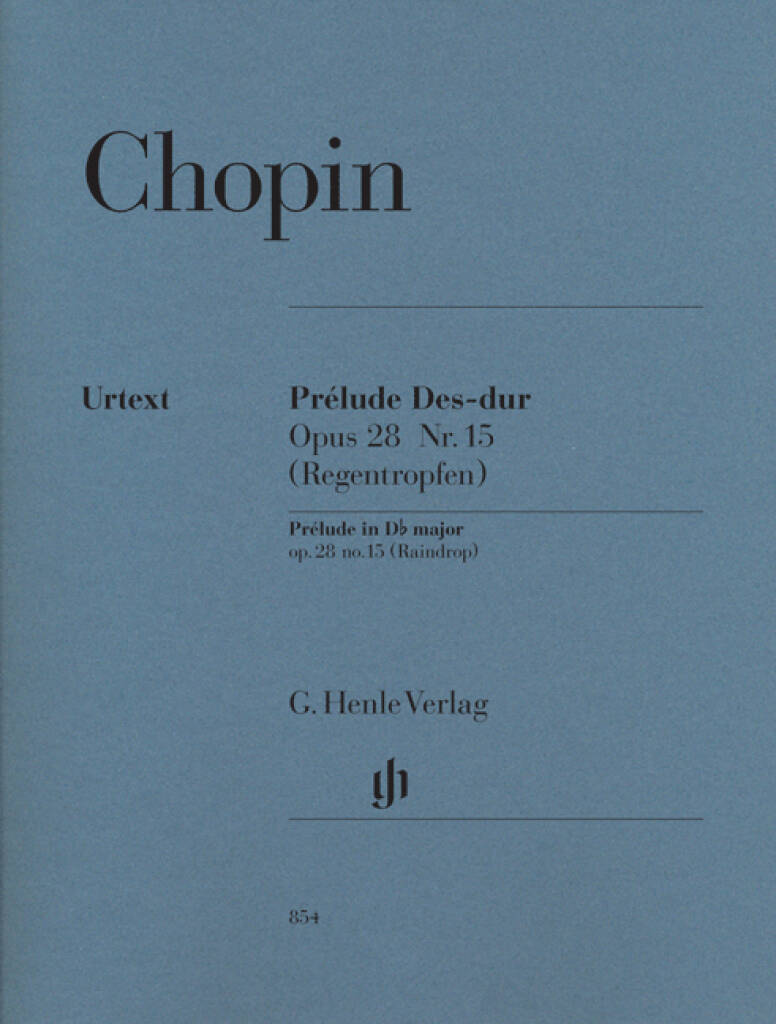 Chopin: Prelude In D Flat Op.28 No.15