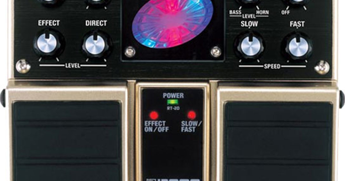 BOSS RT-20 Rotary Ensemble - Tónastöðin - Allt fyrir tónlistarmanninn