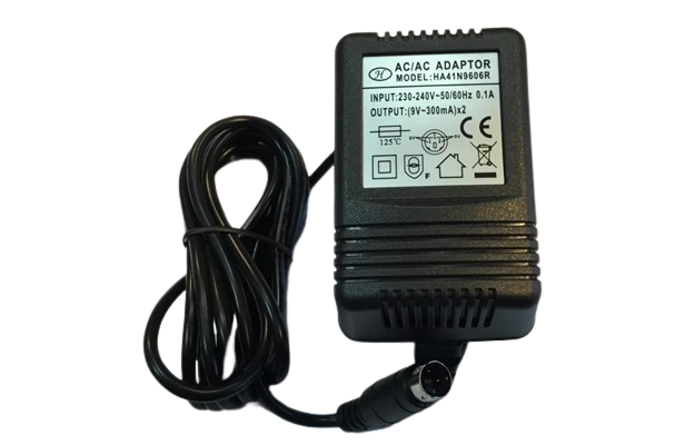 Mackie spennubreytir 9VACx2x600mA EU