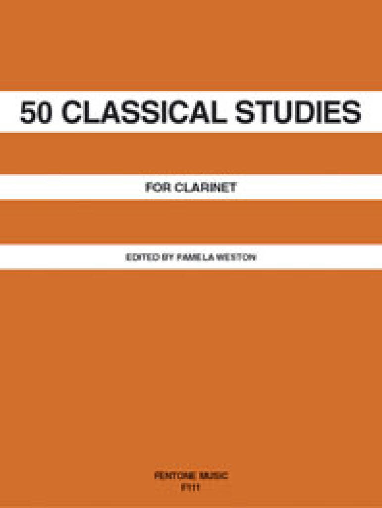 50 Classical Studies, klarinett