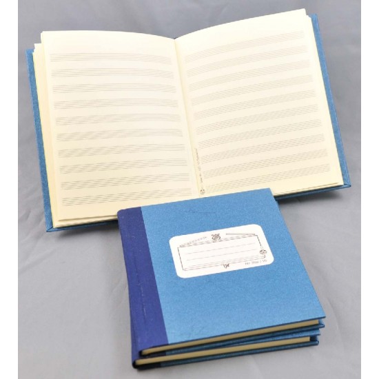 Nótnapappír, STAR 20A, 10 línur, innbundin