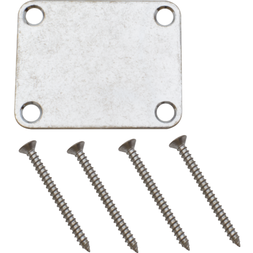 Neck Plate - Gotoh, Relic, Aged Chrome