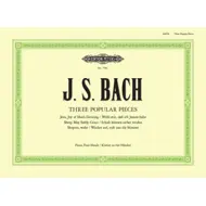 Bach: 3 Popular Pieces - píanó, fjórhent