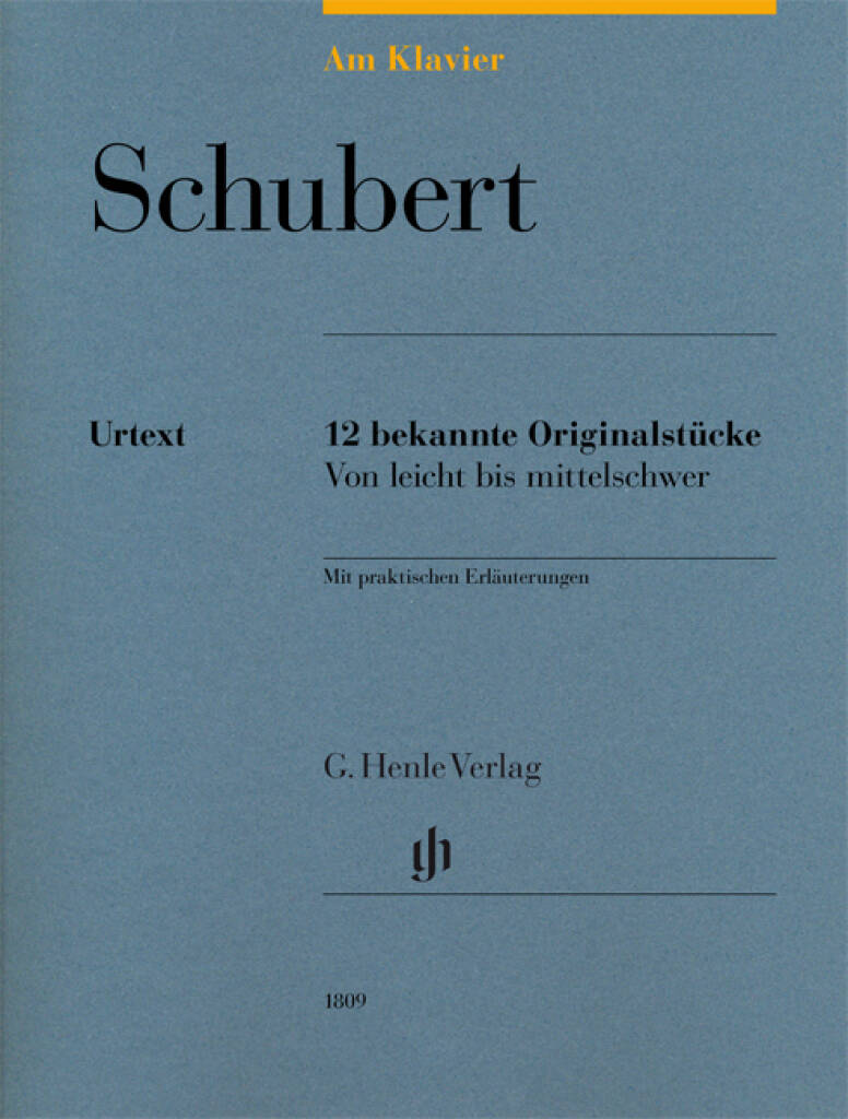 Schubert: At the Piano - 12 bekannte Originalstücke