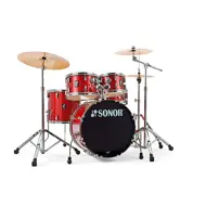 Sonor AQX 20" Red Moon Sparkle Studio trommusett