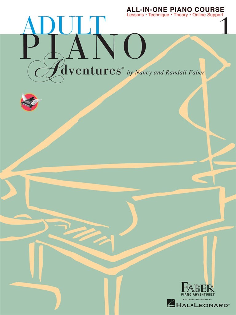 Piano Adventures Adult All-in-one Piano Course 1
