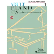 Piano Adventures Adult All-in-one Piano Course 1