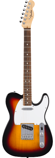 Fender Standard Telecaster, LRL, WPG, 3-color Sunburst