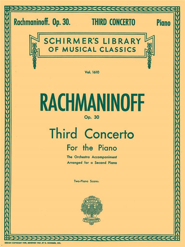Rachmaninoff: Concerto No. 3 in D Minor, Op. 30
