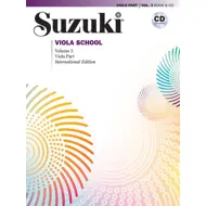 Suzuki víóla 3, með CD