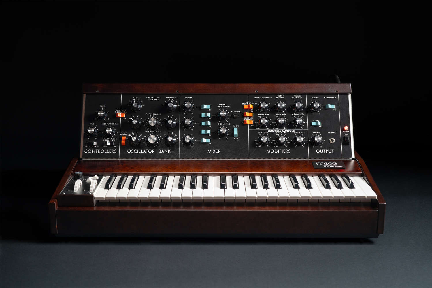 Minimoog Model D Mahagony Edition