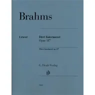 Brahms: Three Intermezzi Op. 117