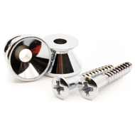 GOTOH Strap Buttons / Pins - Gotoh, EP-B2 Relic, chrome, set of 2