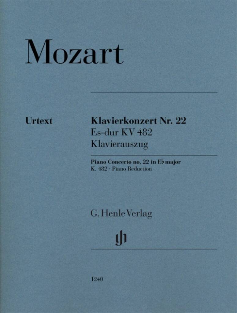 Mozart: Piano Concerto no.22, Es-Dur, Kv 482