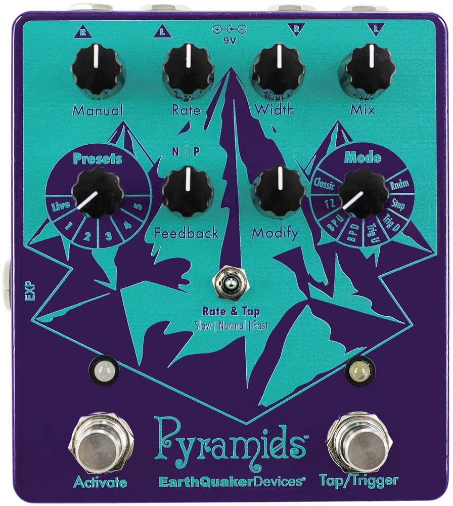 EQD Pyramids Stereo Flanging Device