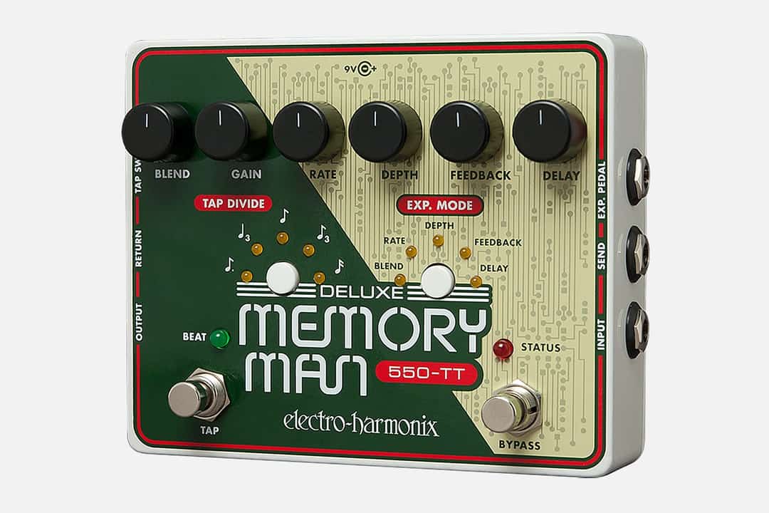 EHX Deluxe memory Man w/Tap Tempo