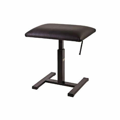 Hidrau 41H , svartur píanóbekkur með pumpu