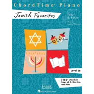 Piano Adventures ChordTime Piano Jewish Favorites, Level 2B