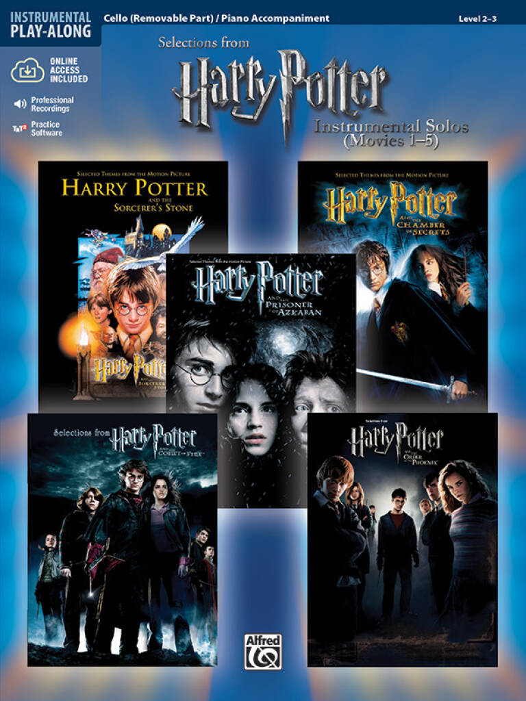 Harry Potter Instrumental Solos Movies 1-5, selló