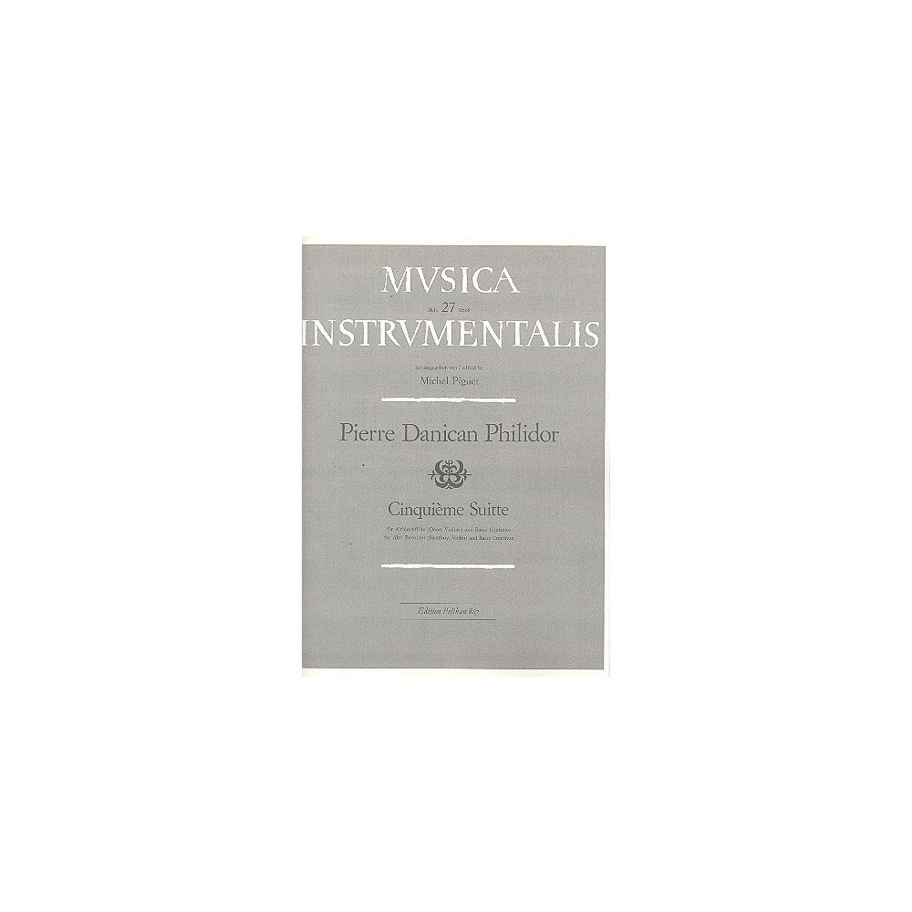 Philidor: Suite 5, altblokkflauta og píanó