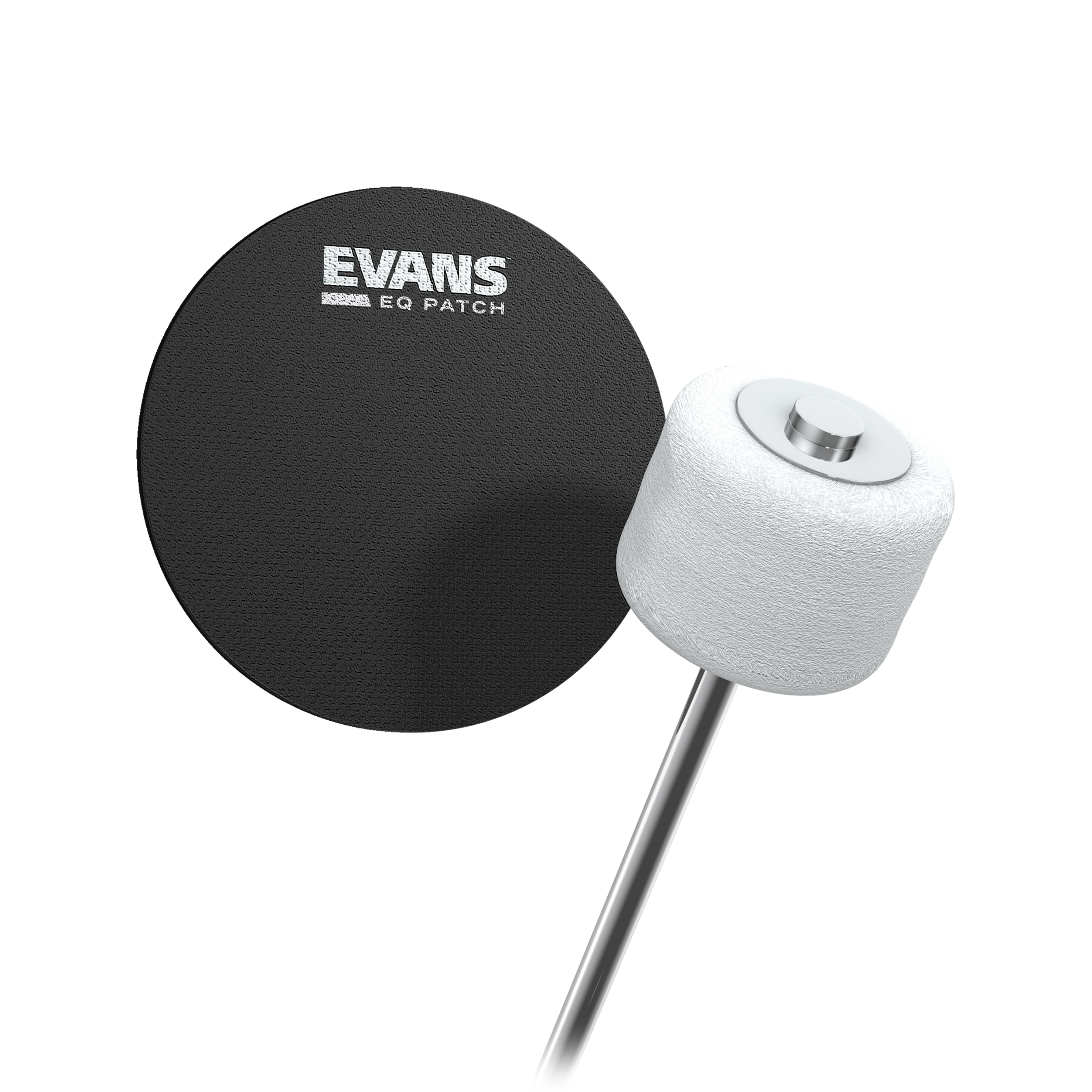 Evans Black Nylon Bassdrum Patch
