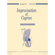 Bozza: Improvisation Et Caprice - saxófónn