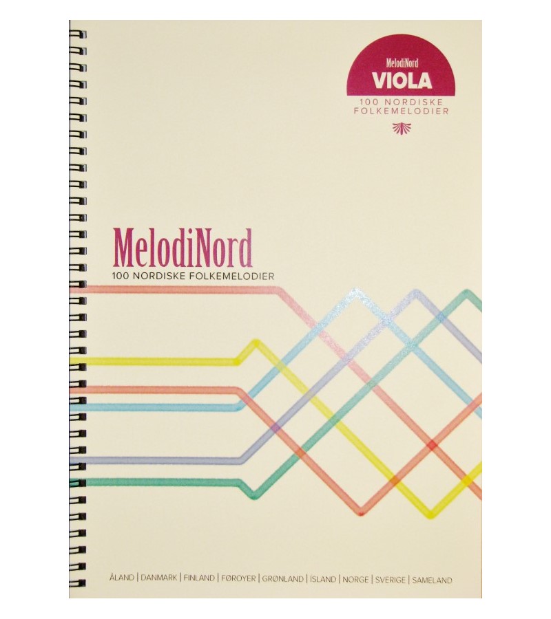 MelodiNord - 100 nordiske folkemelodier fyrir víólu