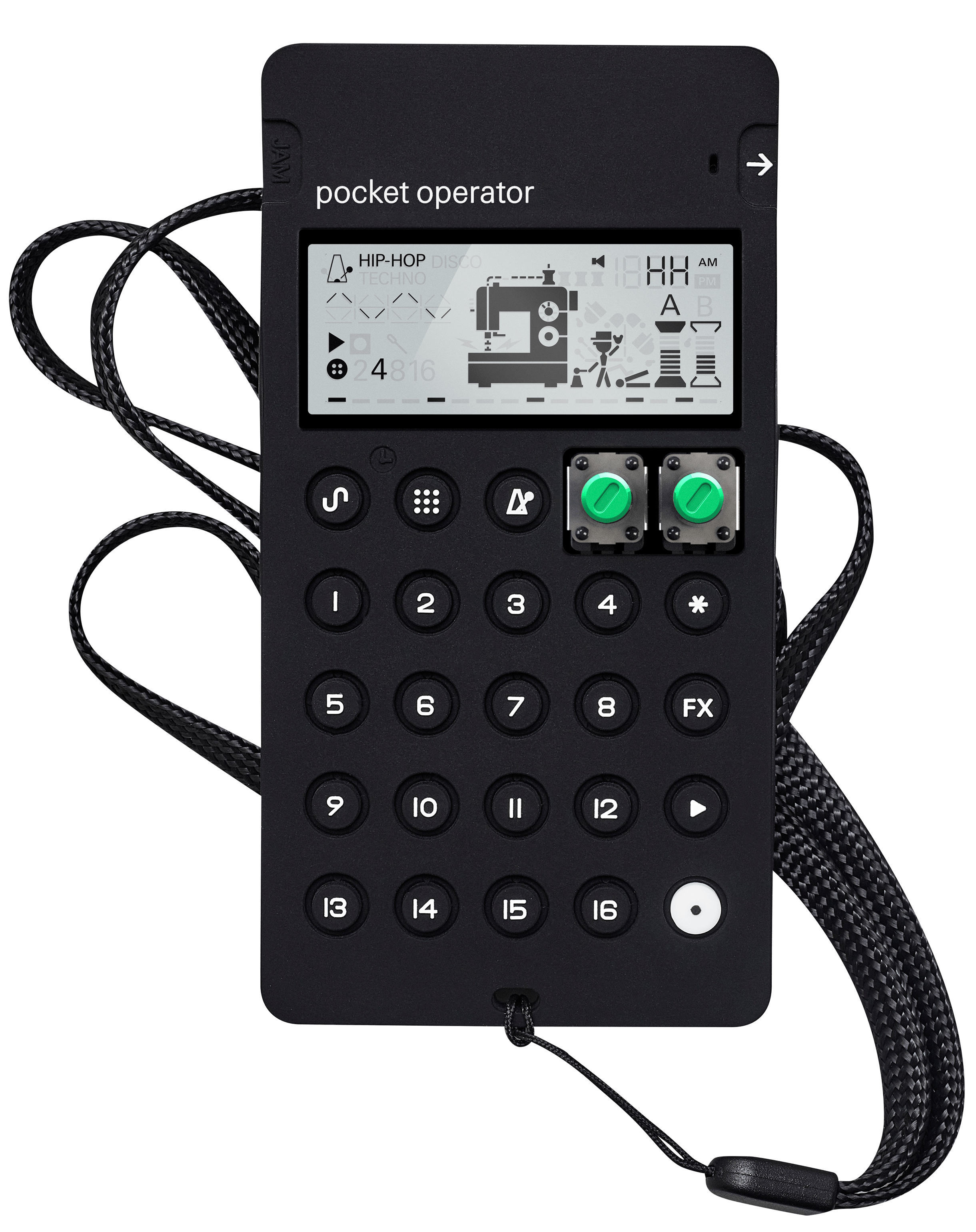 Teenage Engineering CA-X black, silikonhlíf