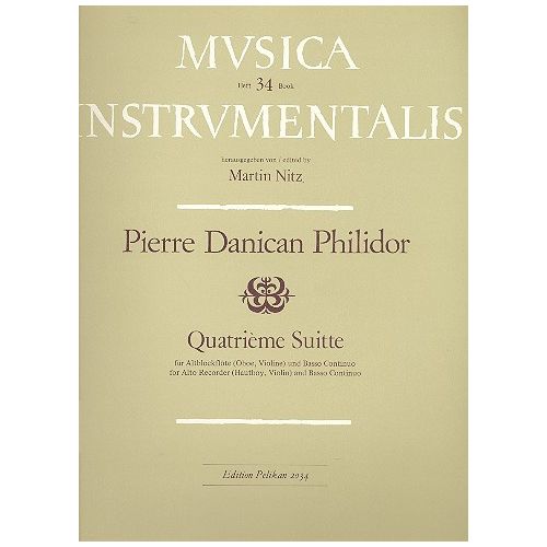 Philidor: Suite 4, altblokkflauta og píanó