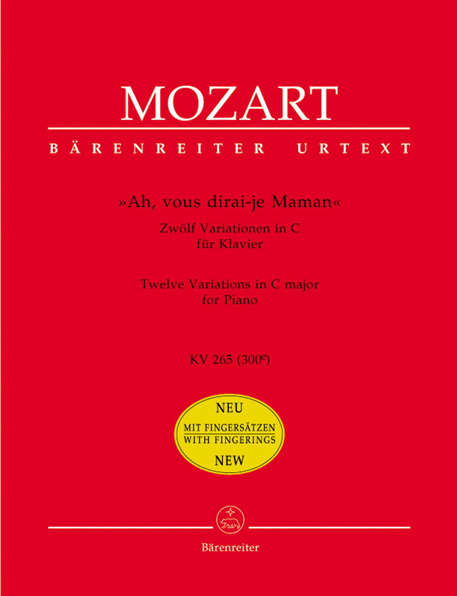 Mozart: Ah, vous dirai-je Maman K. 265 (300e)