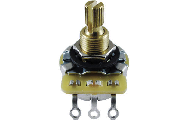 Potentiometer - CTS, Linear, Knurled Shaft, 3/8" Bushing