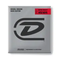 Dunlop SUPER BRIGHT NICKEL WOUND BASS STRINGS 45-105
