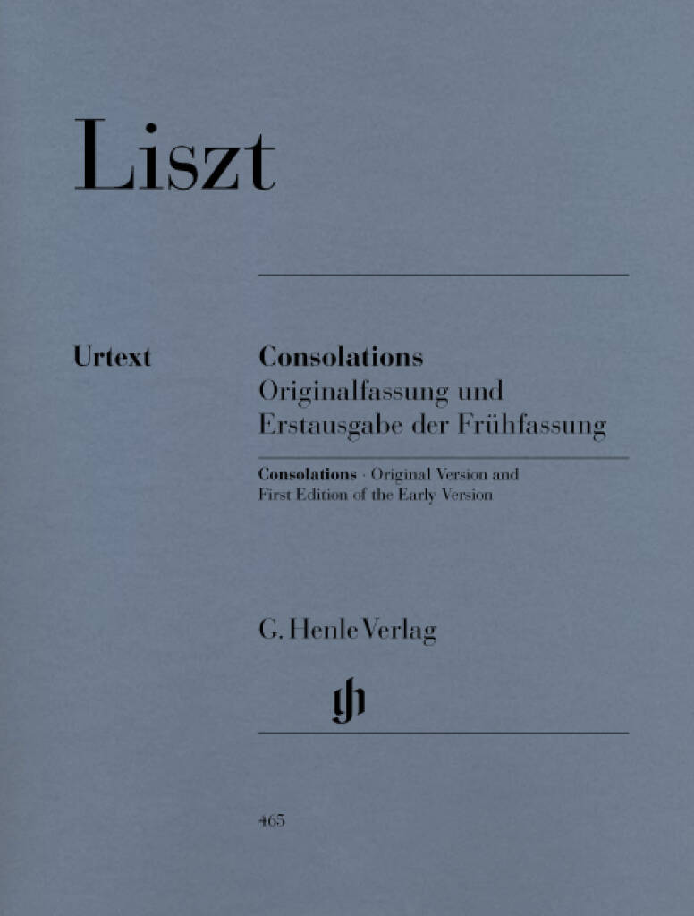 Liszt: Consolations, fyrir píanó