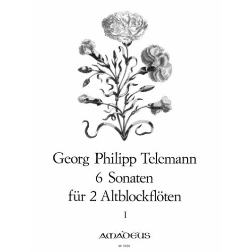 Telemann: 6 Sonaten für 2 Altblockflöten, I
