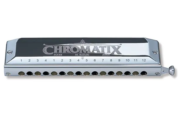 Suzuki Munnharpa SCX-64, krómatísk  16 gata