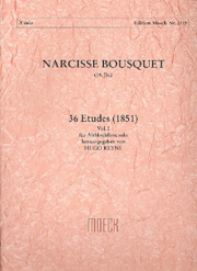 Bousquet: 36 Etudes, altblokkflauta, Vol I