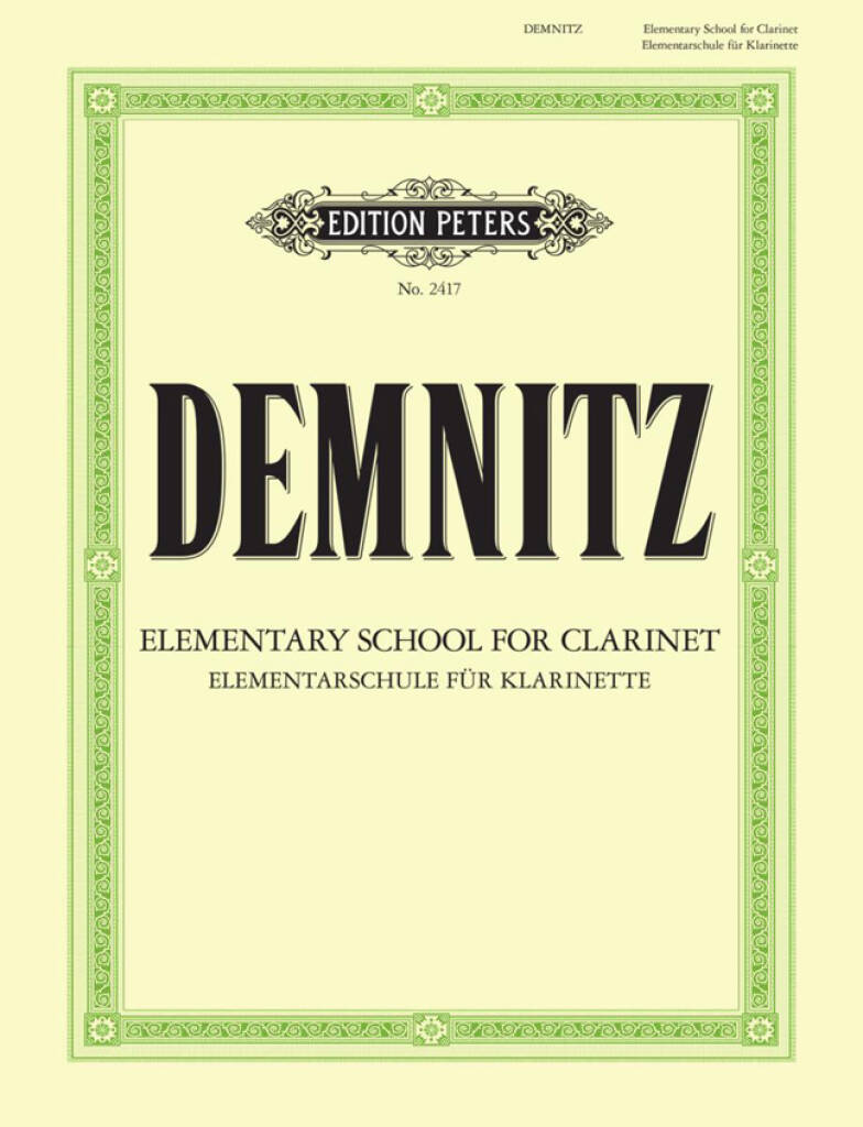 Demnitz: Elementary School for Clarinet