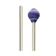 Vic Firth Pro Vibe Mallets, par, Medium Rattan- Blue Chord