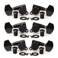 Tuners - Gotoh, SG381, Large Schaller-style Knob, 3 per side