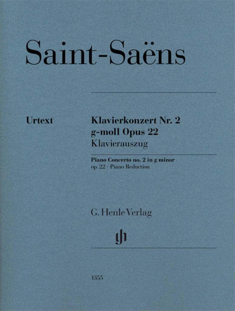 Saint-Saëns: Piano Concerto No.2 in g-minor, Op.22